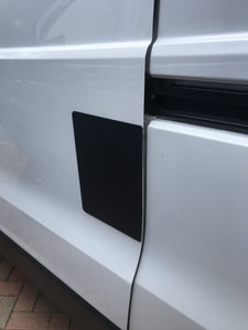 Vauxhall Vivaro Locks 4 Vans (L4V) External Anti drill Shields / Repair Plates Vauxhall Vivaro 2014-2019/Renault Trafic 2014>/Fiat Talento 2014>/