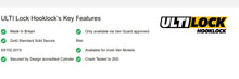 Load image into Gallery viewer, Van Guard Ultilock Hook Locks