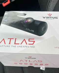 Full HD Wi-Fi Dash Camera - Virtus Fleet Atlas VF9100 (includes mobile fitting)