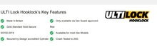 Load image into Gallery viewer, Van Guard Ultilock Hook Locks
