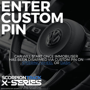 Scorpion X-Series CAN Bus Immobiliser